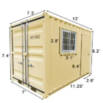 12-Fuß-Cube-Container – Bild 2