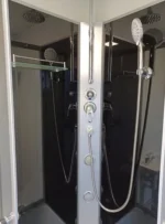 Cabine sanitaire WC et douche avec chauffe-eau et fenêtre basculante – Bild 4