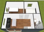32 m² großes, mobiles Tiny-House-Containerhaus – Bild 4