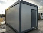 Module sanitaire divisé 3 × 6 m