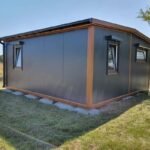 32 m² großes, mobiles Tiny-House-Containerhaus