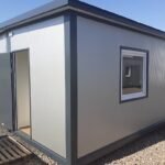 Ausgebauter Container aus 2 Containern – 35 m²