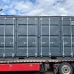 20-Fuß-High-Cube-Seecontainer mit offener Seite