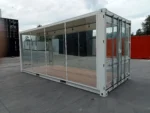 20 Fuß Glascontainer – Neu (Weiß RAL 9010)