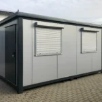 Isolierter Container-Büroraum, 12 m²