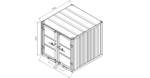 Neuer 6-Fuß-Container – Bild 3