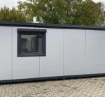Bürocontainer mit Sonnenschirm – 6 x 2,40 Meter – Neu – Bild 2