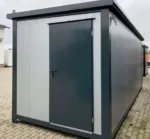 Bürocontainer mit Sonnenschirm – 6 x 2,40 Meter – Neu – Bild 6