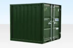 Neuer 6-Fuß-Lagercontainer, grün (RAL 6007) – Bild 2