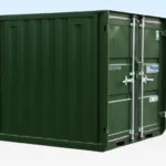 Neuer 6-Fuß-Lagercontainer, grün (RAL 6007)