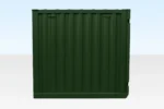Neuer 6-Fuß-Lagercontainer, grün (RAL 6007) – Bild 3