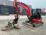 KUBOTA KX060-50 + 3 LÖCHER – Minibagger 5,635 t, Baujahr 2020