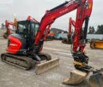 KUBOTA KX060-50 + 3 LÖCHER – Minibagger 5,635 t, Baujahr 2020 – Bild 4