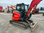 KUBOTA KX060-50 + 3 LÖCHER – Minibagger 5,635 t, Baujahr 2020 – Bild 3