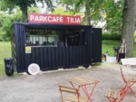 Faltbare Containerbar 4 × 2 Meter, Schwarz RAL 9005 – Bild 2