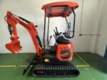 BAIMSE 1800 kg Mini-Rotationsbagger, Kubota 3-Zylinder-Motor – Bild 19