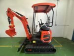 BAIMSE 1800 kg Mini-Rotationsbagger, Kubota 3-Zylinder-Motor – Bild 16