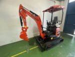 BAIMSE 1800 kg Mini-Rotationsbagger, Kubota 3-Zylinder-Motor – Bild 14