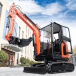 2,5-Tonnen-Minibagger mit Kabine, 24,5 kW – TOROS TE-25 – Bild 7