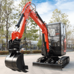2,5-Tonnen-Minibagger mit Kabine, 24,5 kW – TOROS TE-25