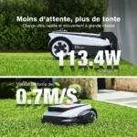 GOAT A1600 LiDAR PRO / ECOVACS Autonomer Mähroboter – Bild 4