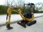 CATERPILLAR 301.7D CR + 3 LÖCHER – 1,7 T Minibagger
